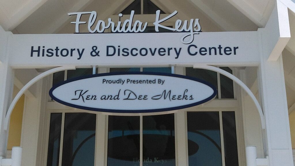 Florida Keys History and Discovery Center entrance sign